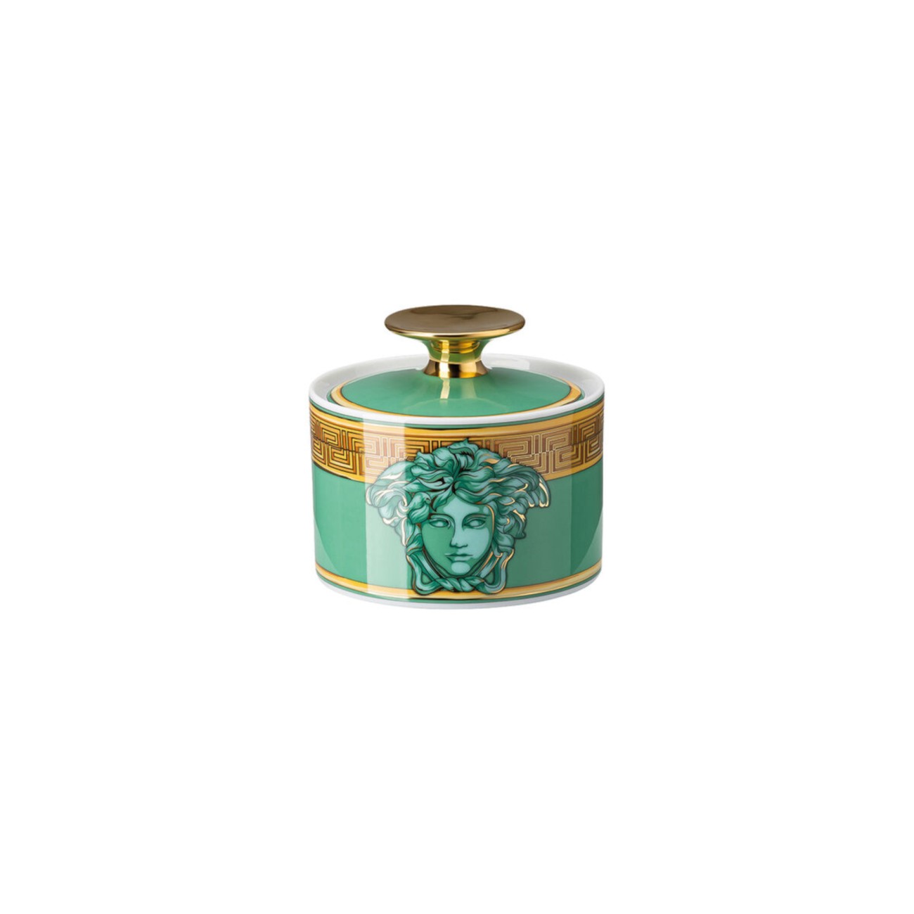 Medusa Amplified Sugar Bowl Versace Rosenthal