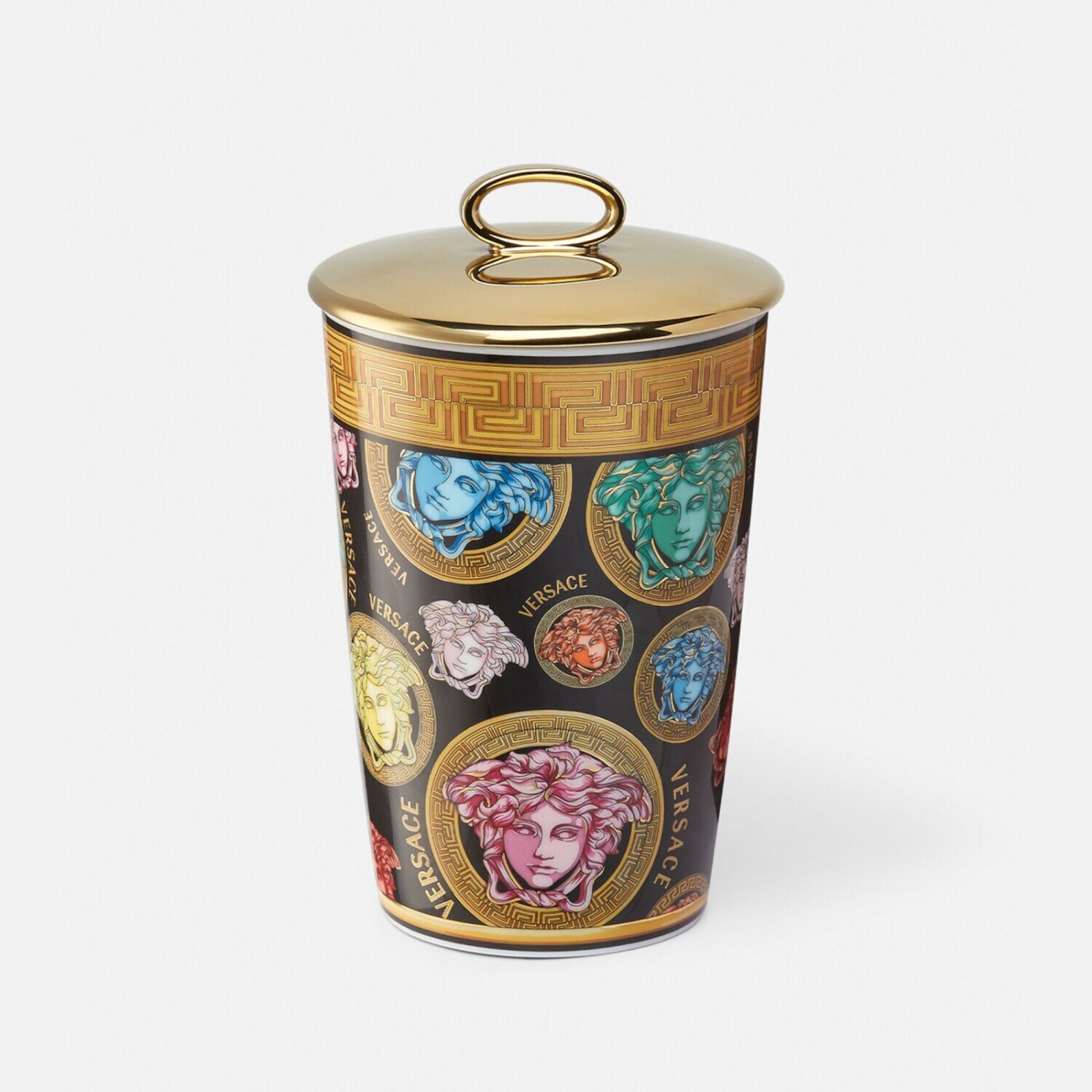 Medusa Amplified Multicolor Scented Candle Versace Rosenthal