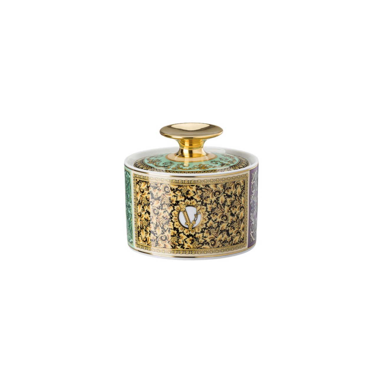 Barocco Mosaic Sugar Bowl Versace Rosenthal