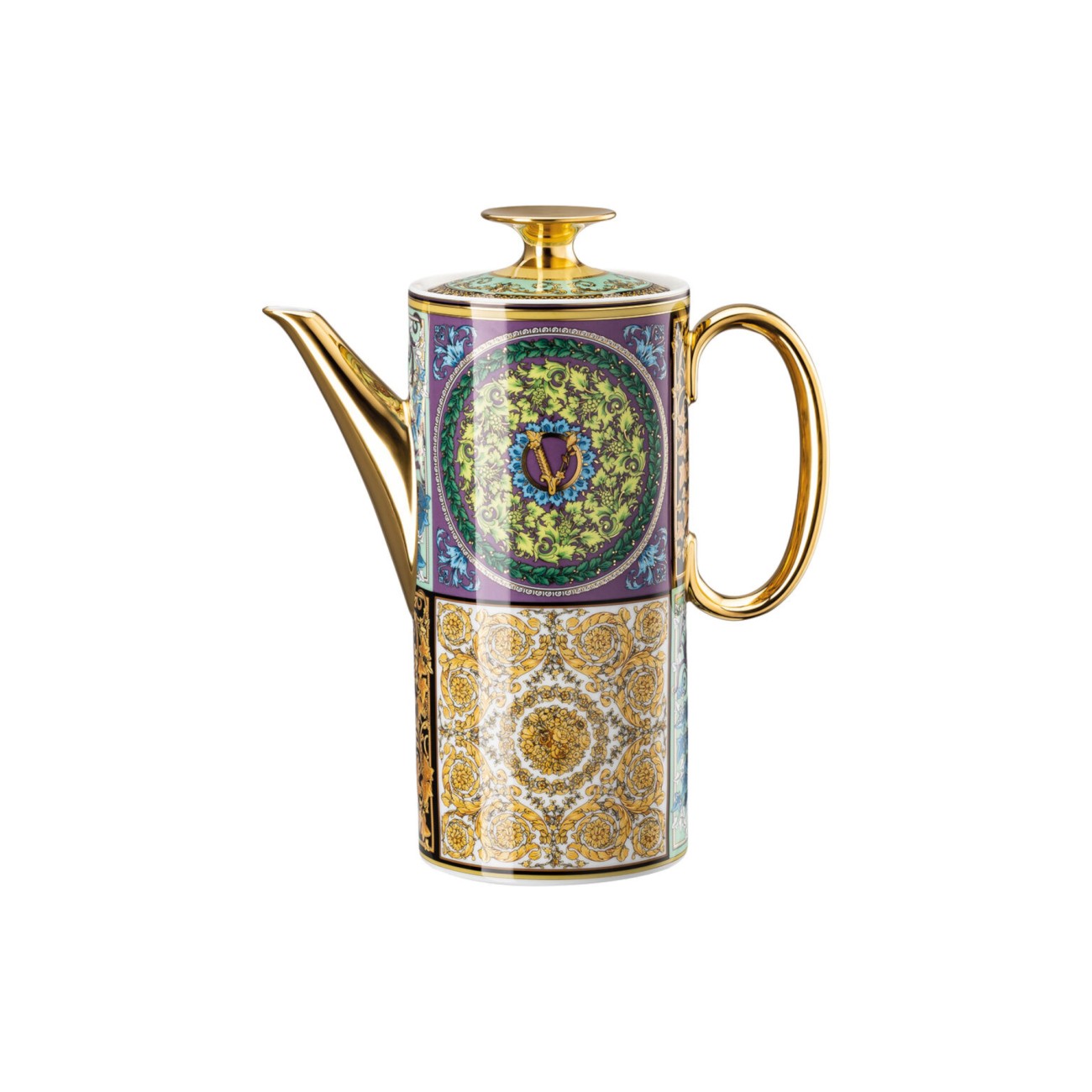 Barocco Mosaic Coffee Pot Versace Rosenthal