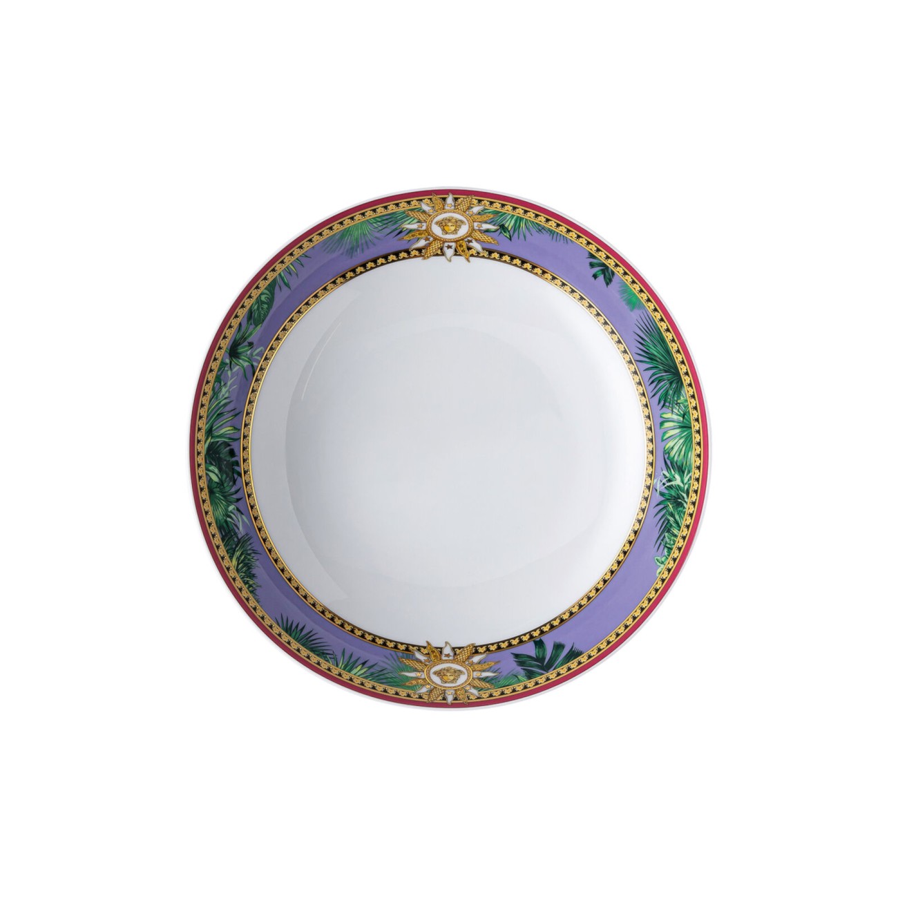 Jungle Animalier Plate Deep Versace Rosenthal