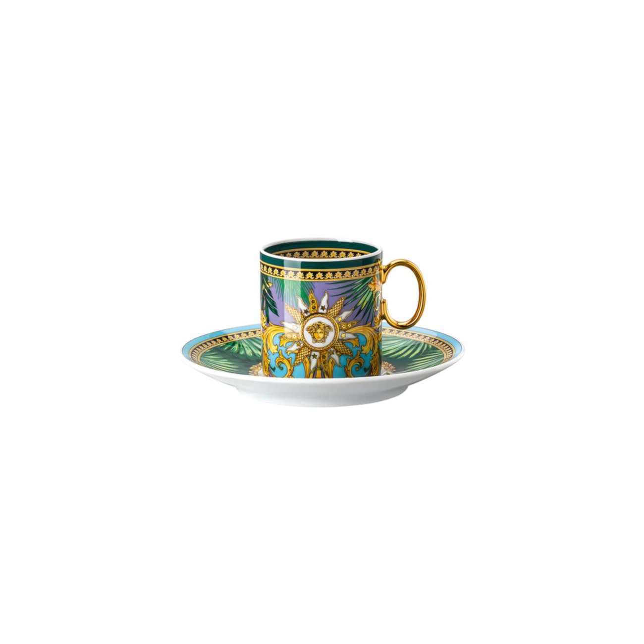 Jungle Animalier Espresso Cup and Saucer Versace Rosenthal