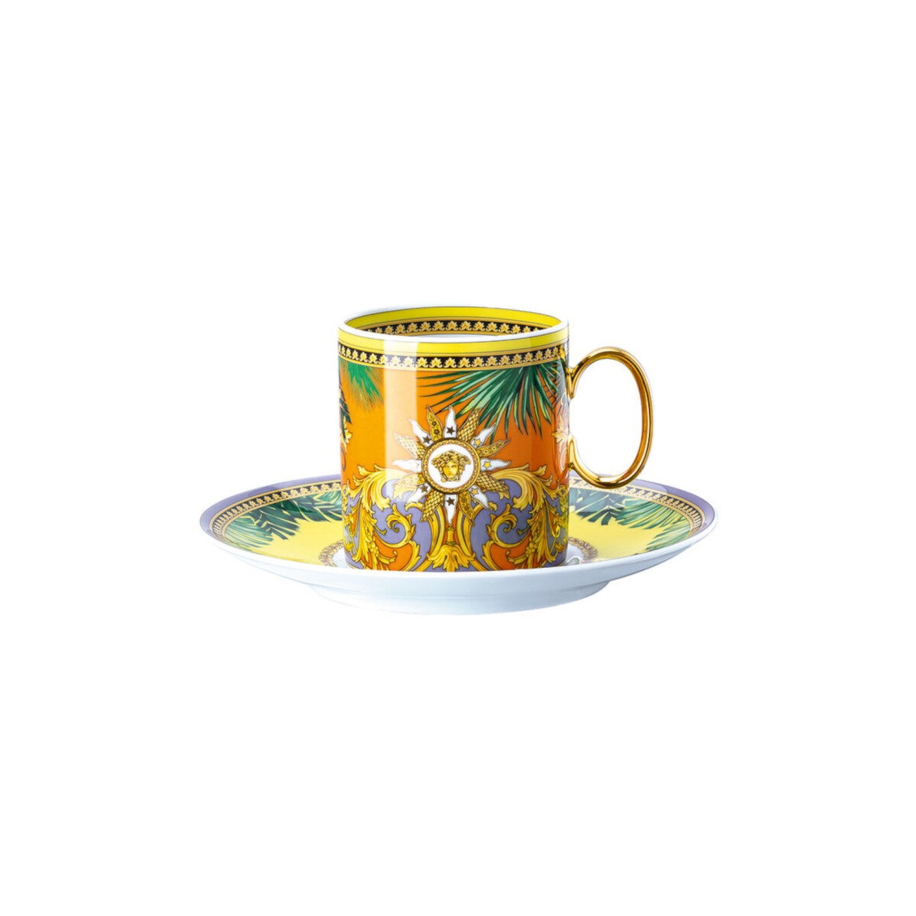 Jungle Animalier Coffee Cup and Saucer Versace Rosenthal