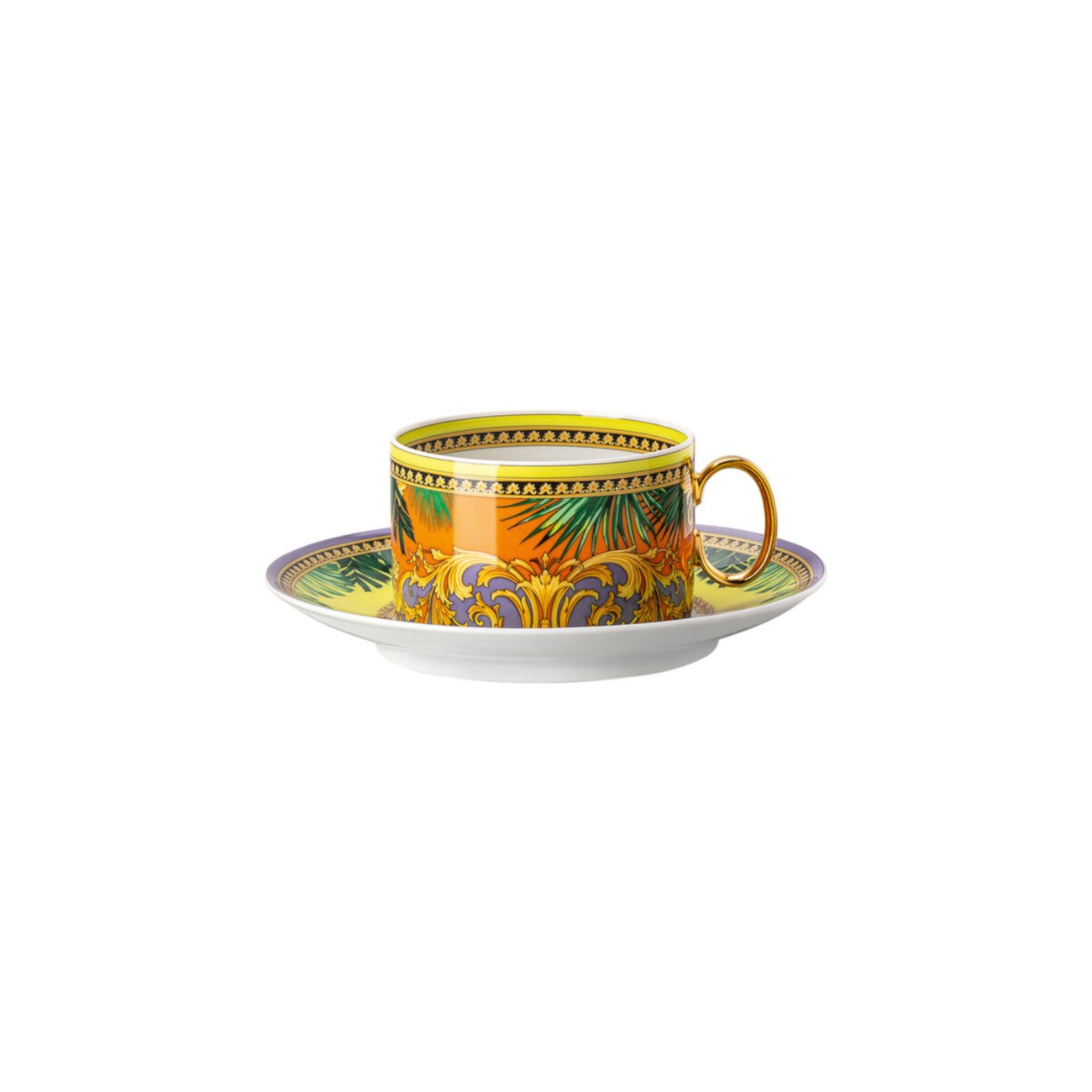 Jungle Animalier Tea Cup and Saucer Versace Rosenthal