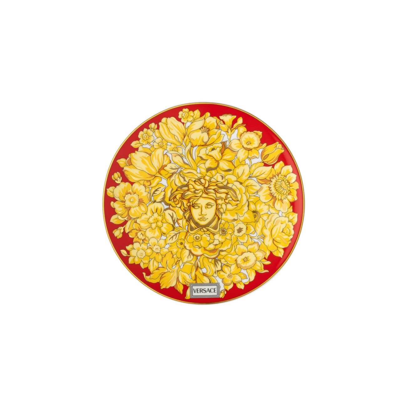 Medusa Rhapsody Bread & Butter Plate Versace Rosenthal