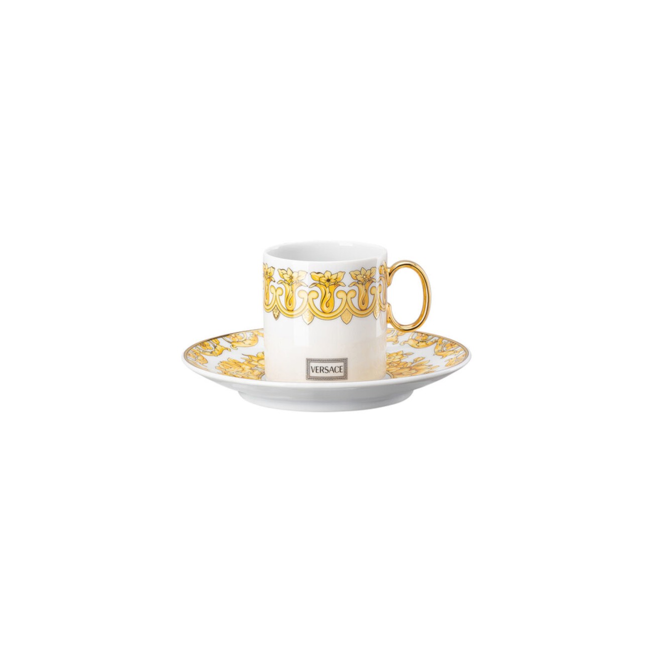 Medusa Rhapsody Espresso Cup and Saucer Versace Rosenthal