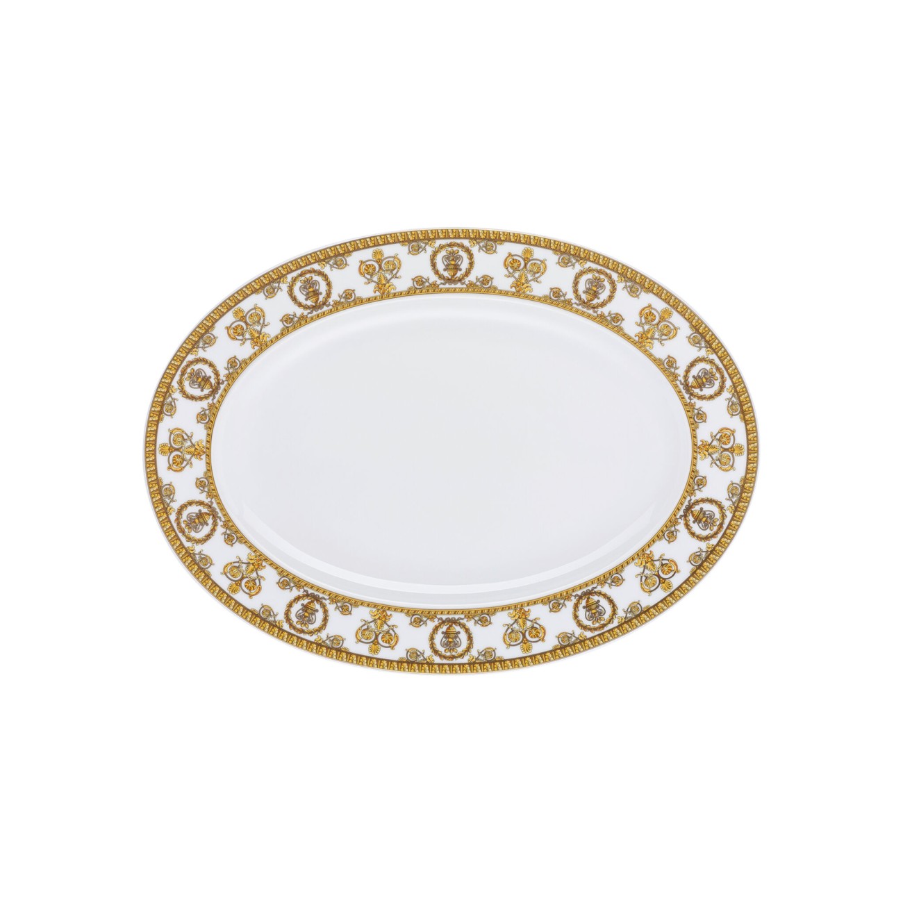 I Love Baroque Platter Versace Rosenthal