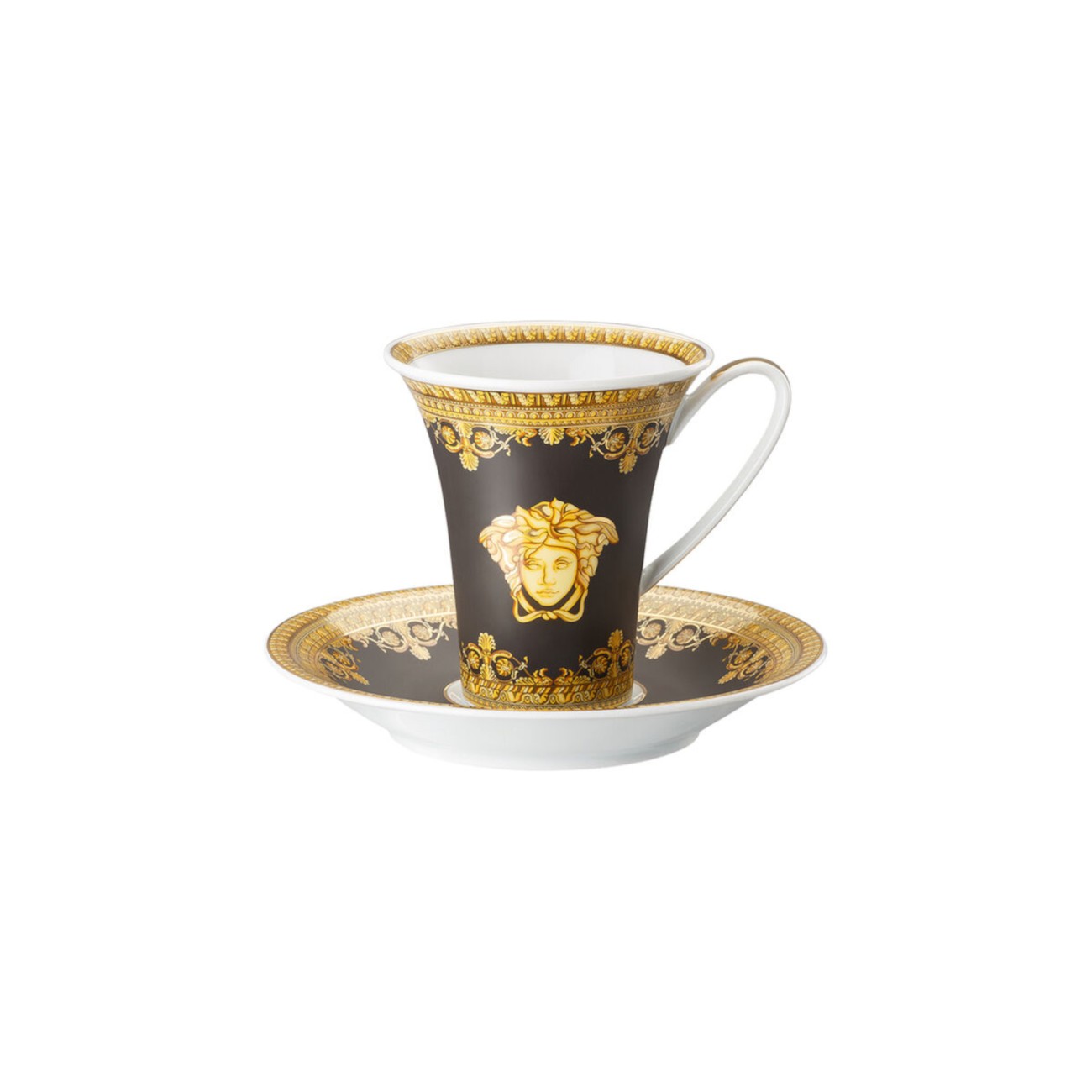 I Love Baroque Coffee Cup and Saucer Versace Rosenthal