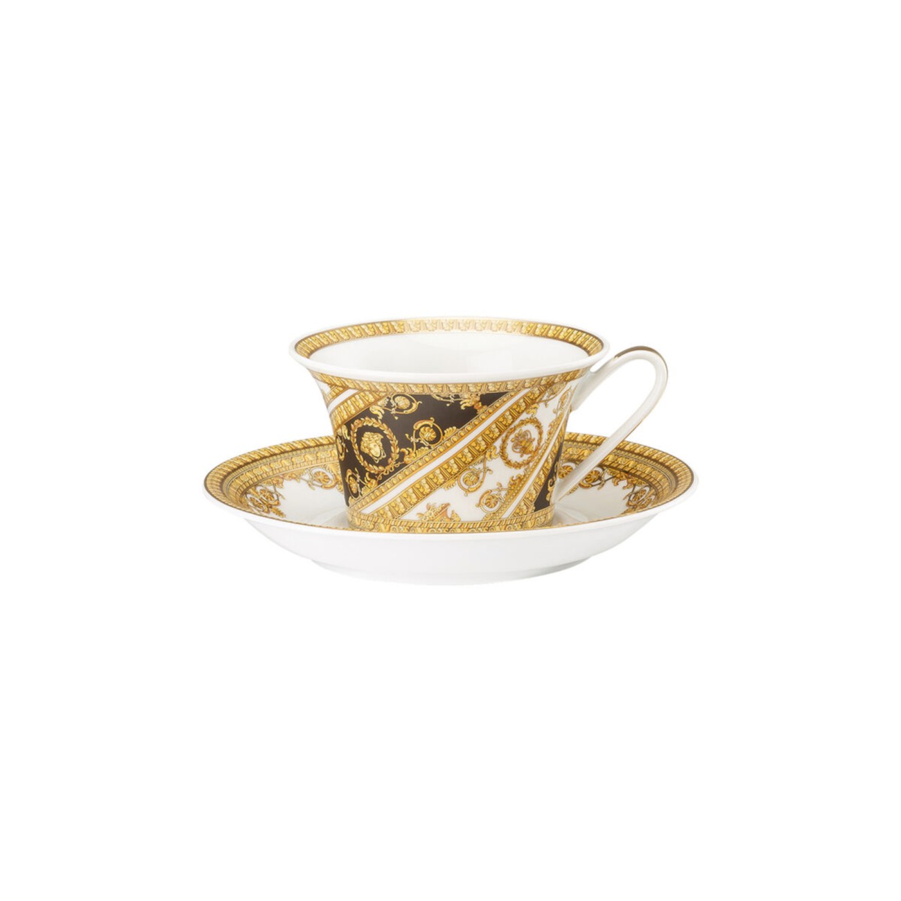 I Love Baroque Tea Cup and Saucer Versace Rosenthal