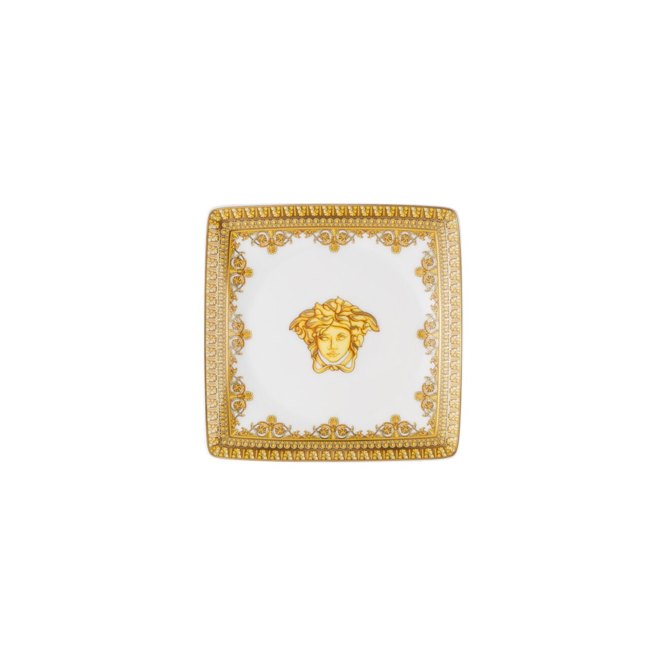 I Love Baroque Small Square Bowl Versace Rosenthal