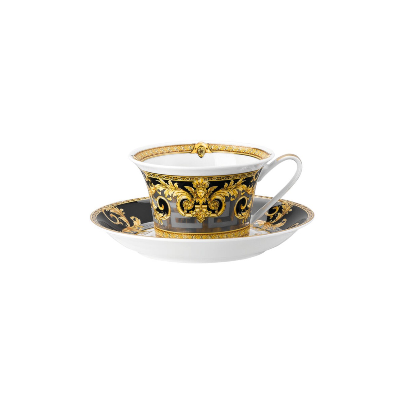 Prestige Gala Tea Cup and Saucer Versace Rosenthal