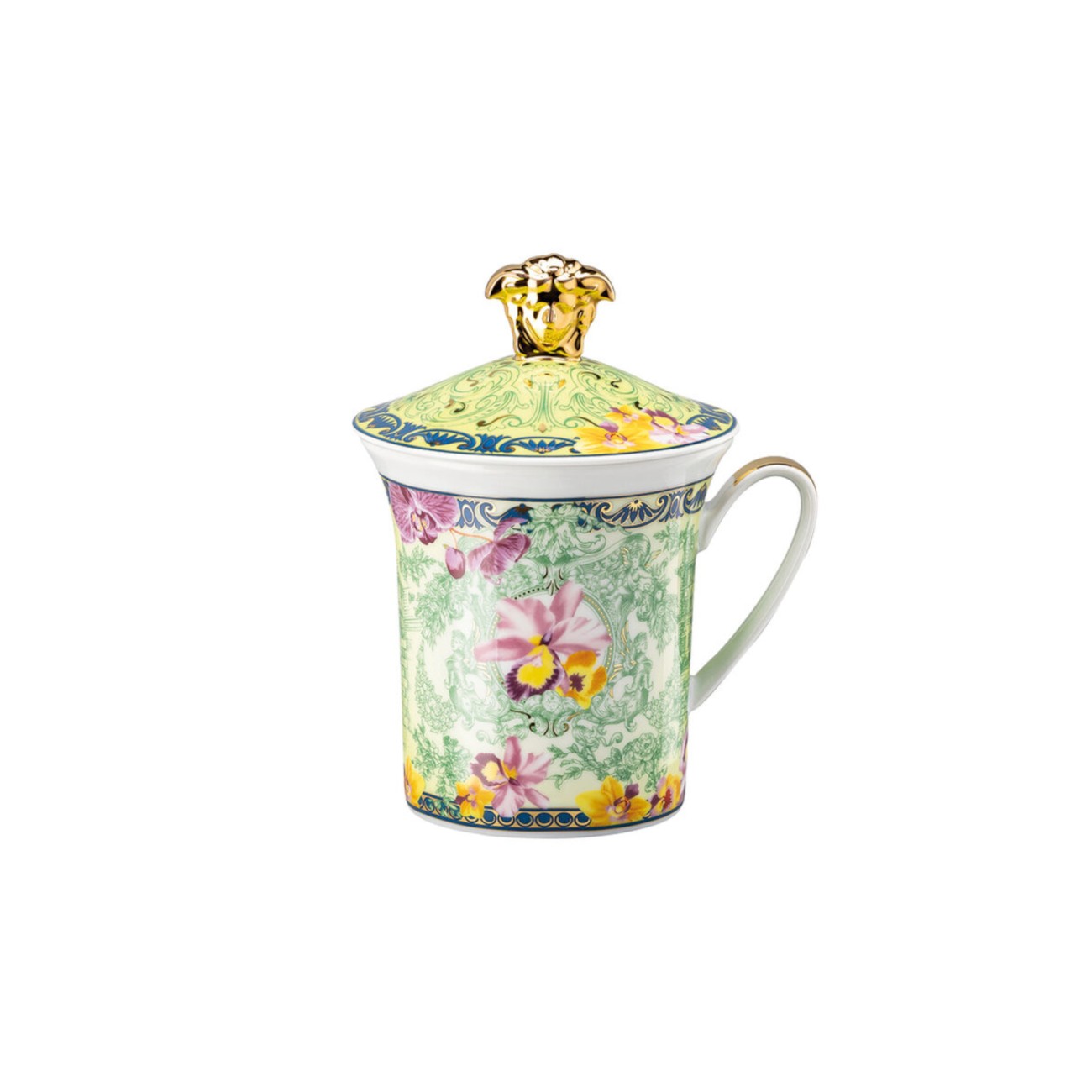 D.V. Floralia 30 Years Mug Collection Versace Rosenthal