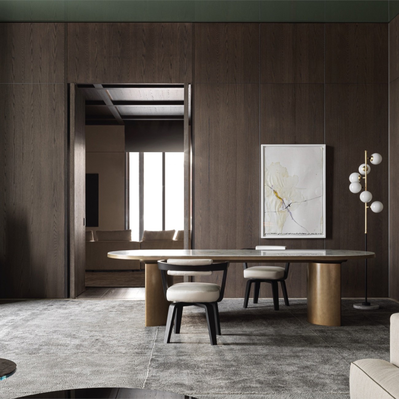 Arial Boiserie and Door System Molteni&C