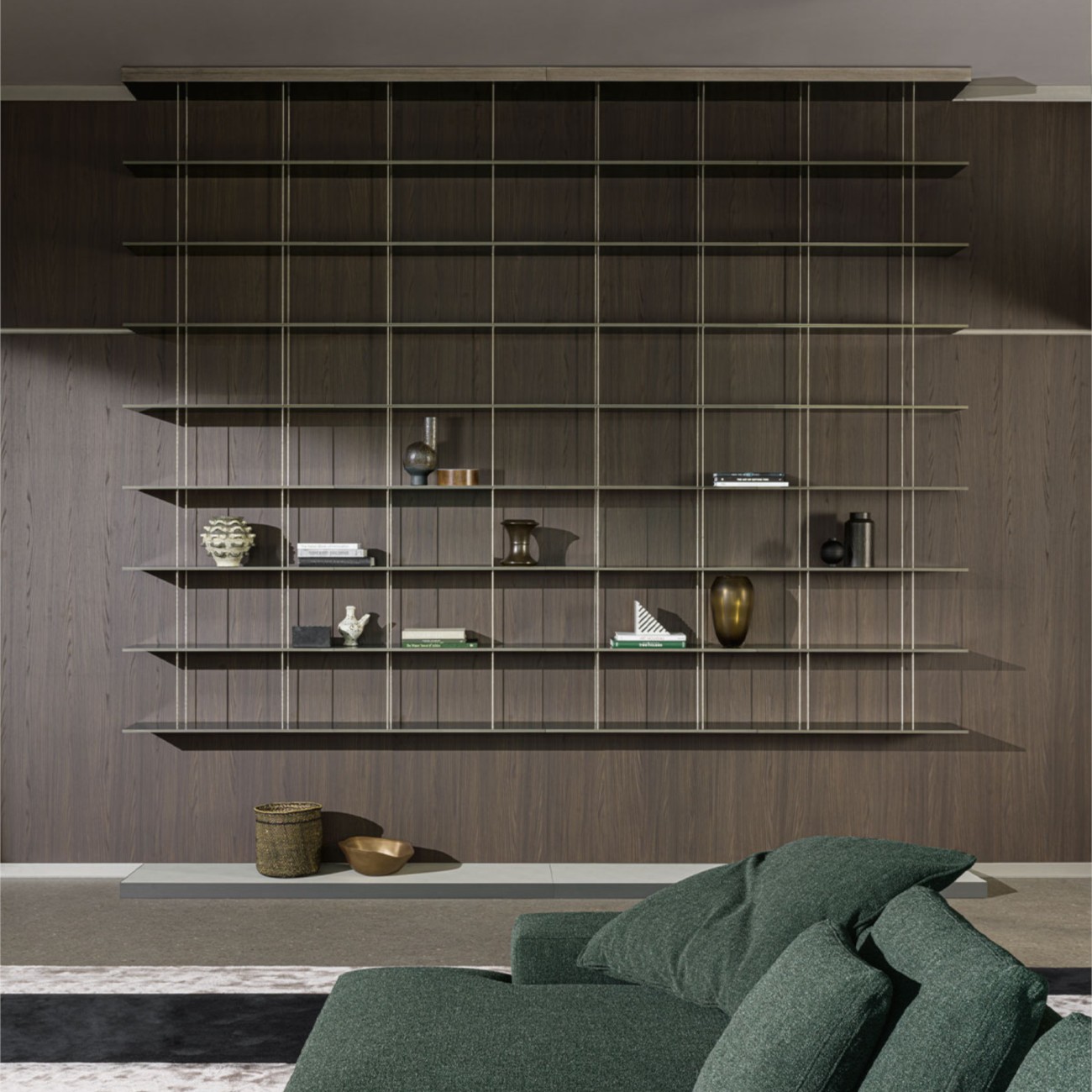 Graduate Modular Wall Bookcase Molteni&C