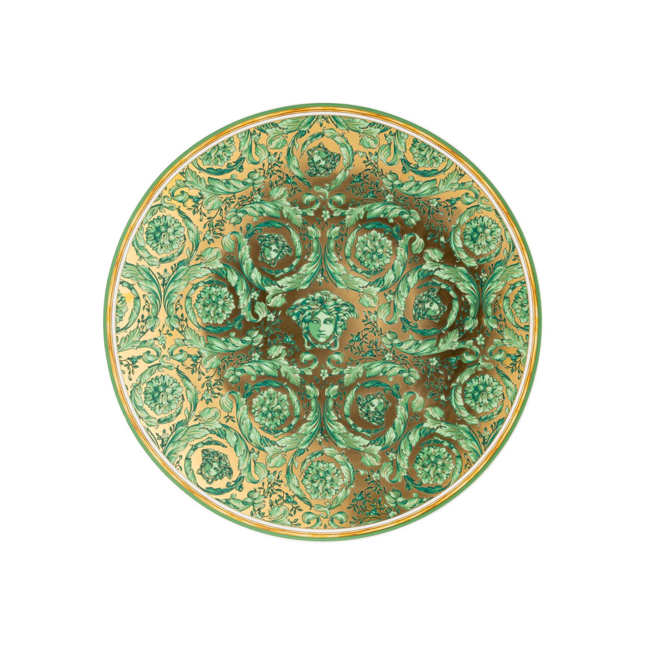 Medusa Garland Christmas Plate Versace Rosenthal