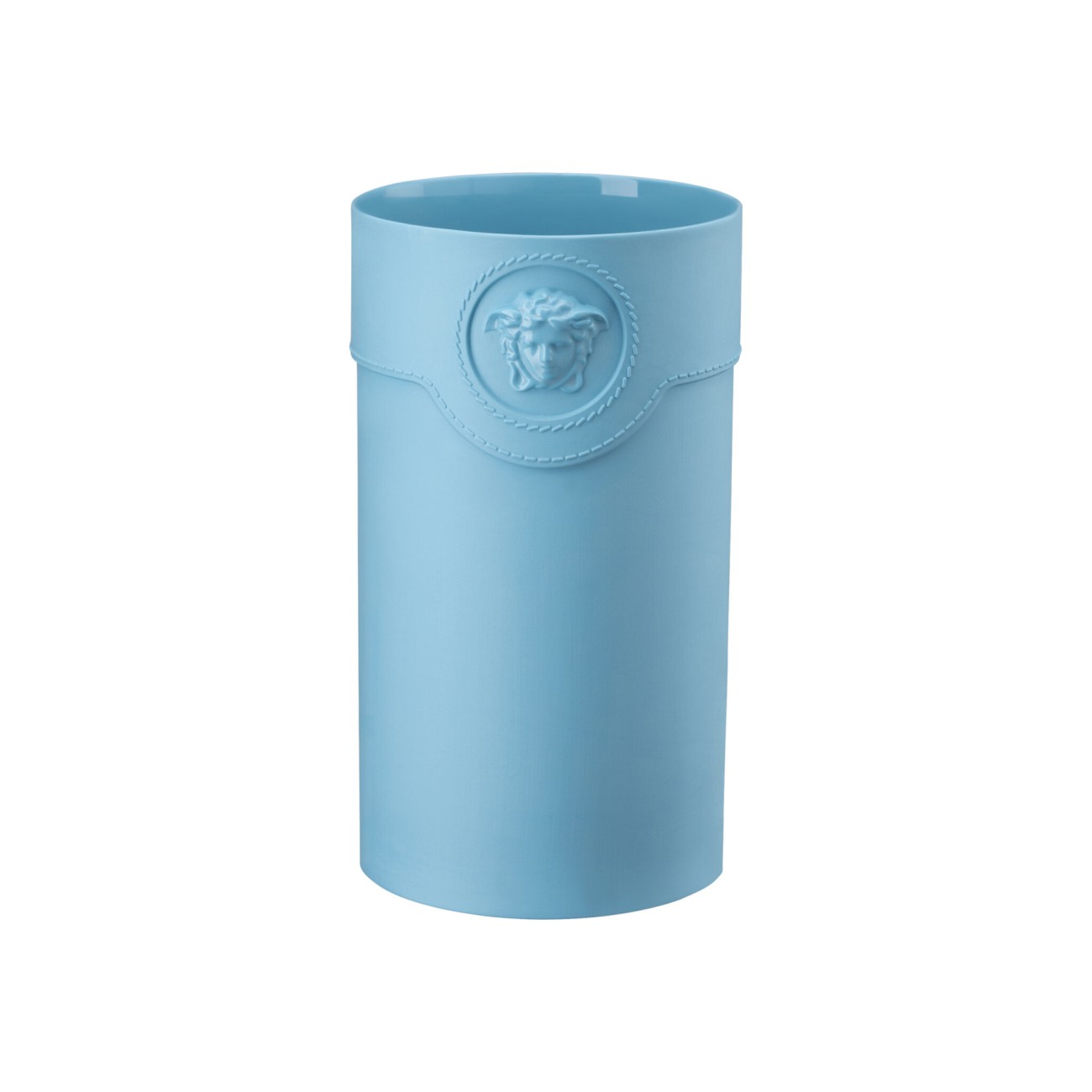 La Medusa Blue Vase Versace Rosenthal