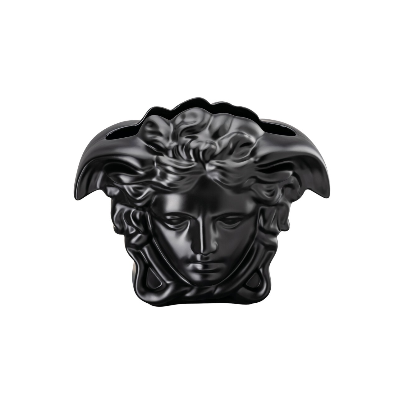 Medusa Grande Black Vase Versace Rosenthal