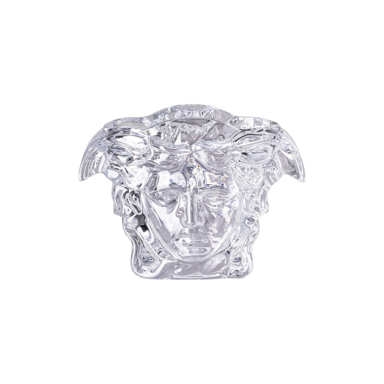 Medusa Grande Crystal Vase Versace Rosenthal