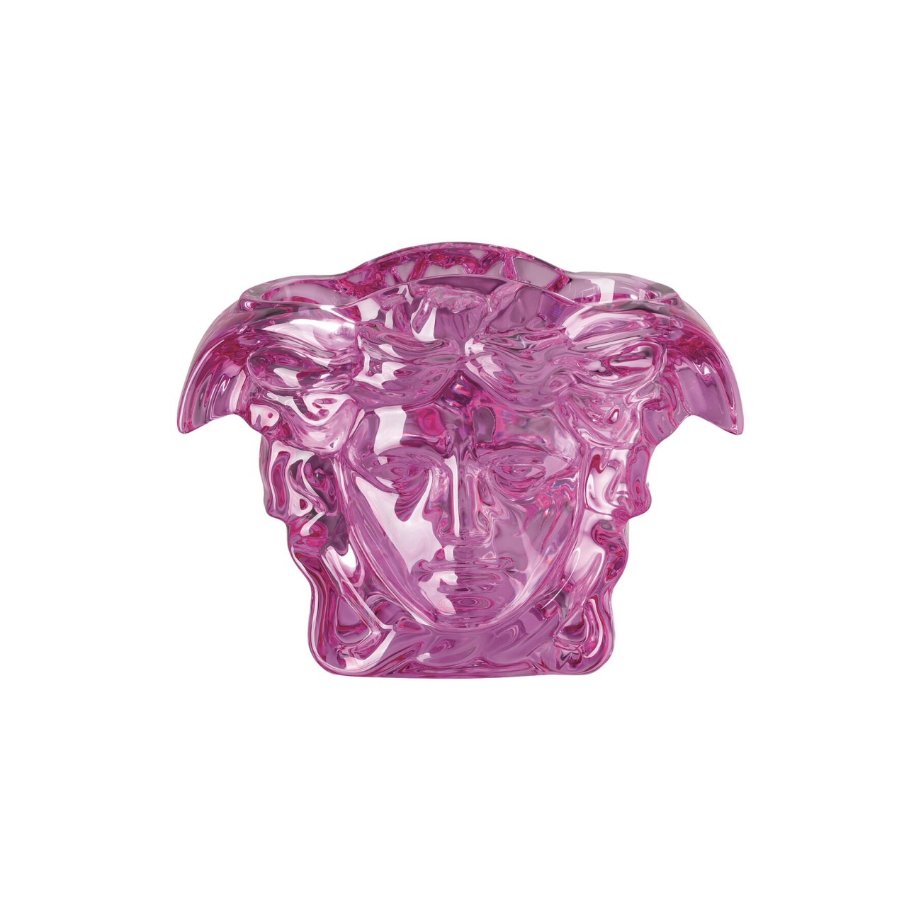 Medusa Grande Crystal Vase Versace Rosenthal