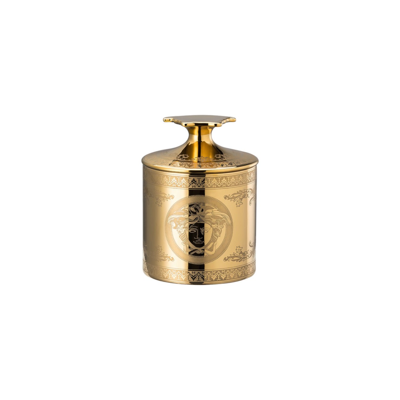 Medusa Gold Scented Candle Versace Rosenthal