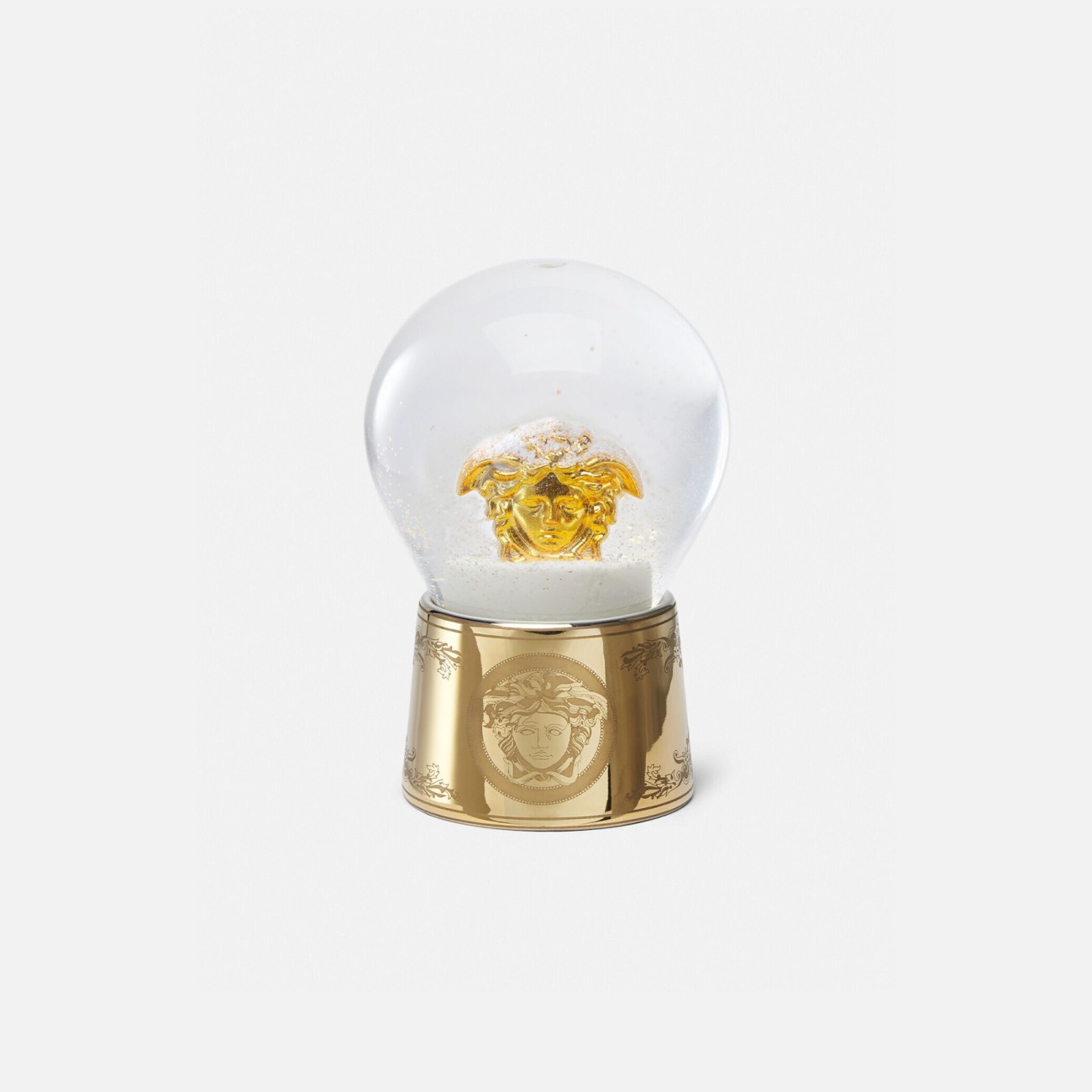 Medusa Gold Snow Sphere Versace Rosenthal