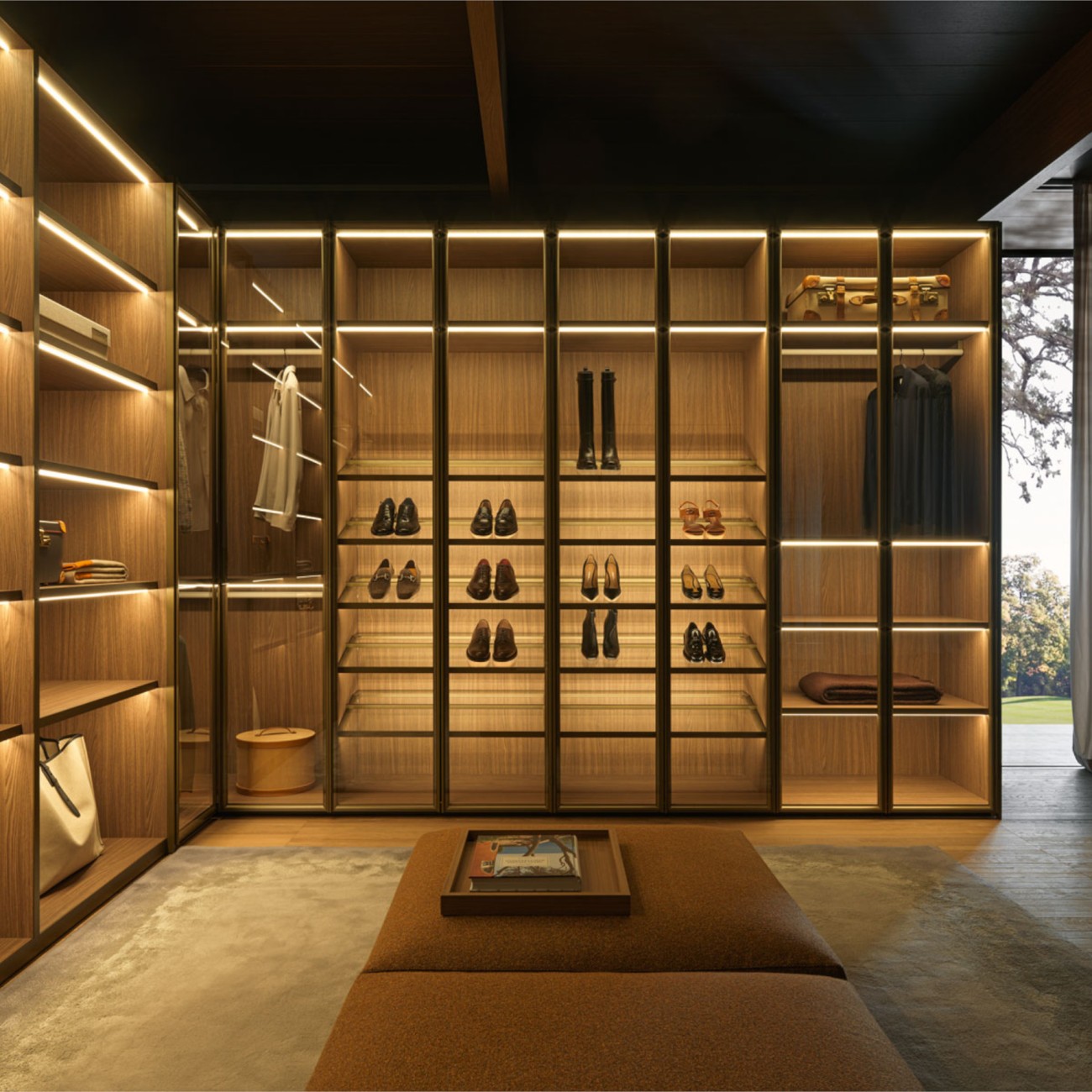 Gliss Master Glass Wardrobe Molteni&C