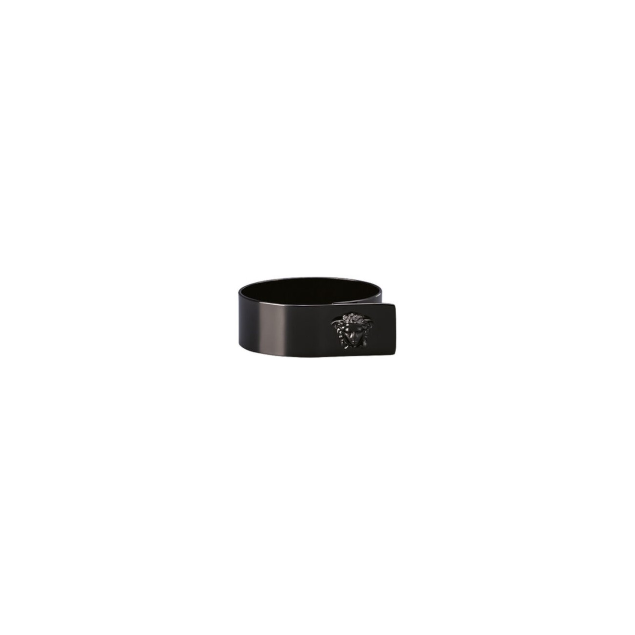 Medusa Napkin Ring Black Versace Rosenthal