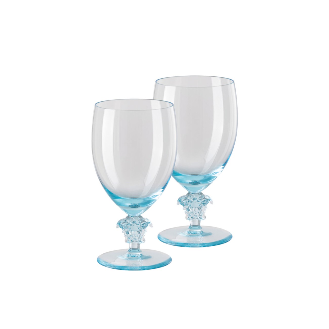 Medusa Lumière 2nd Edition Pair of Water Glass Versace Rosenthal