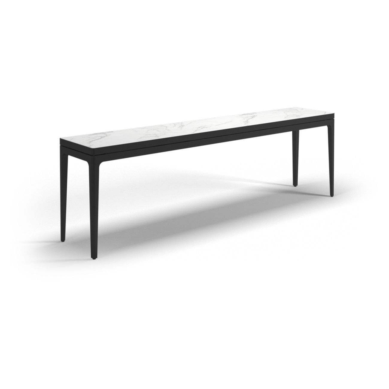 Grid Large Ceramic Console Table Gloster