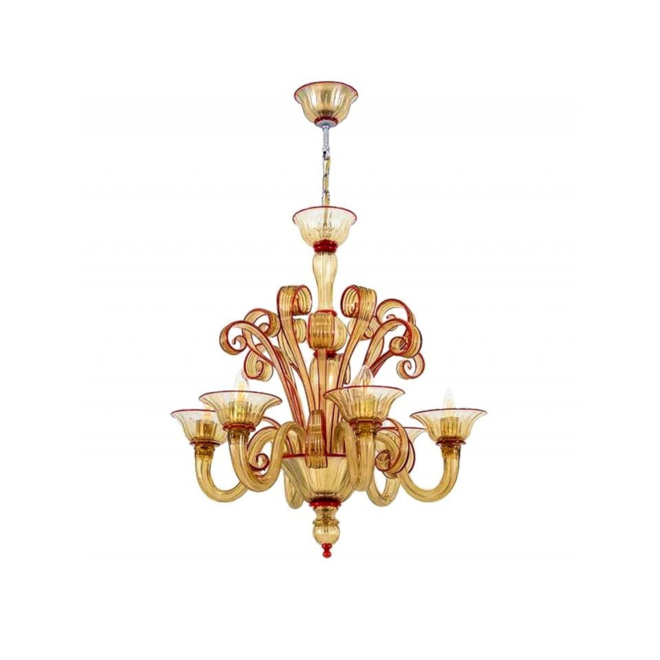 Albrici 99.32.01.06 Chandelier Venini