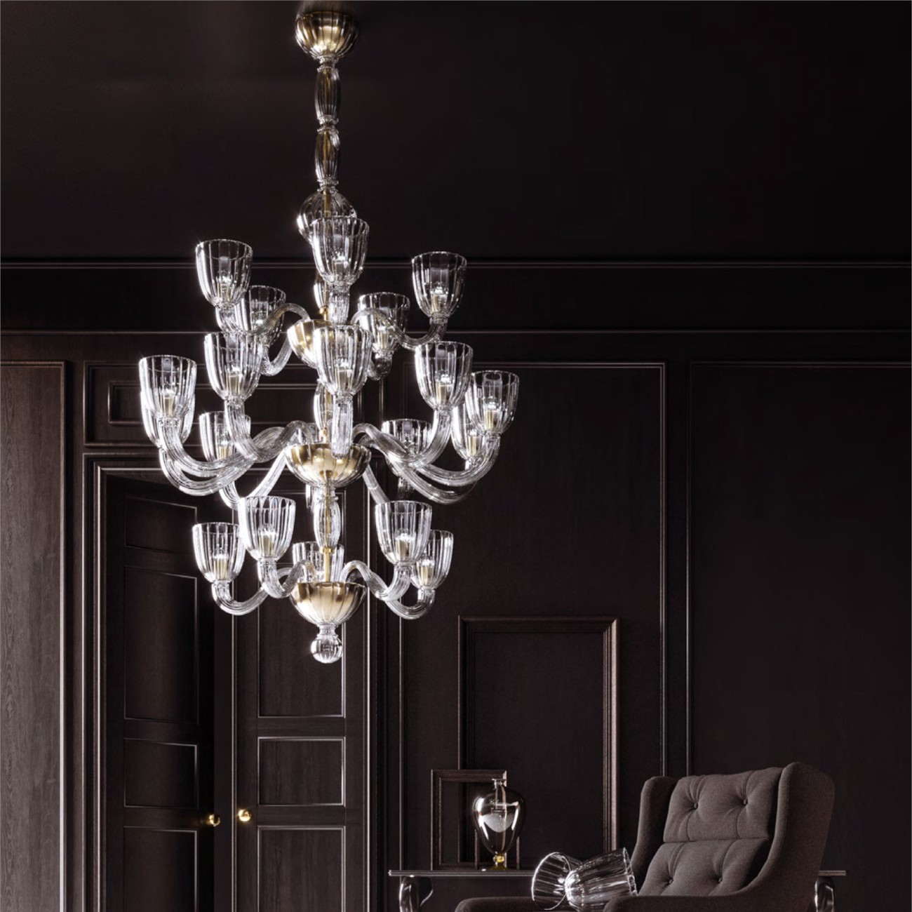 Martinengo 99.50.01.20 Chandelier Venini