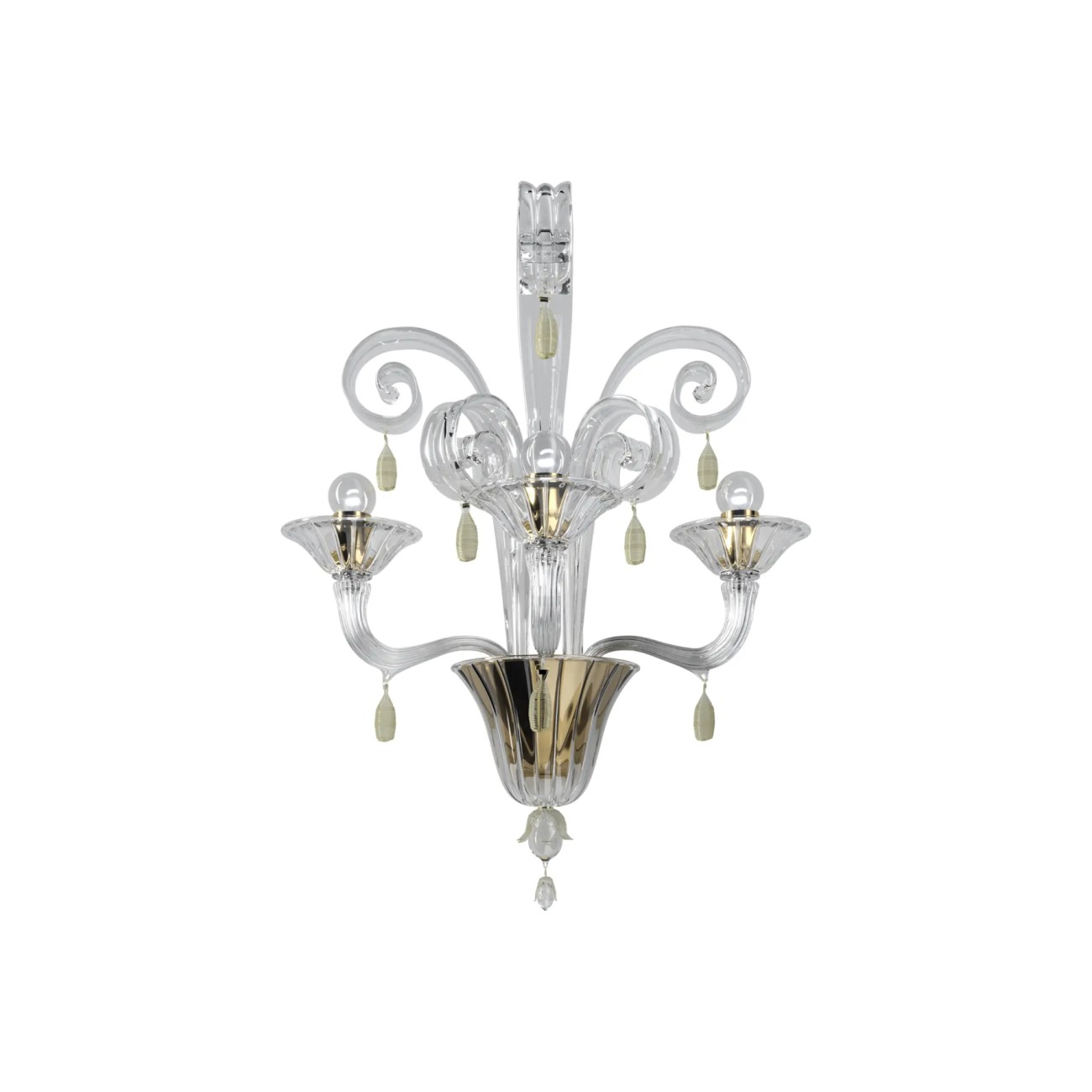 Vittoriale 99.60.02.03 Wall Lamp Venini