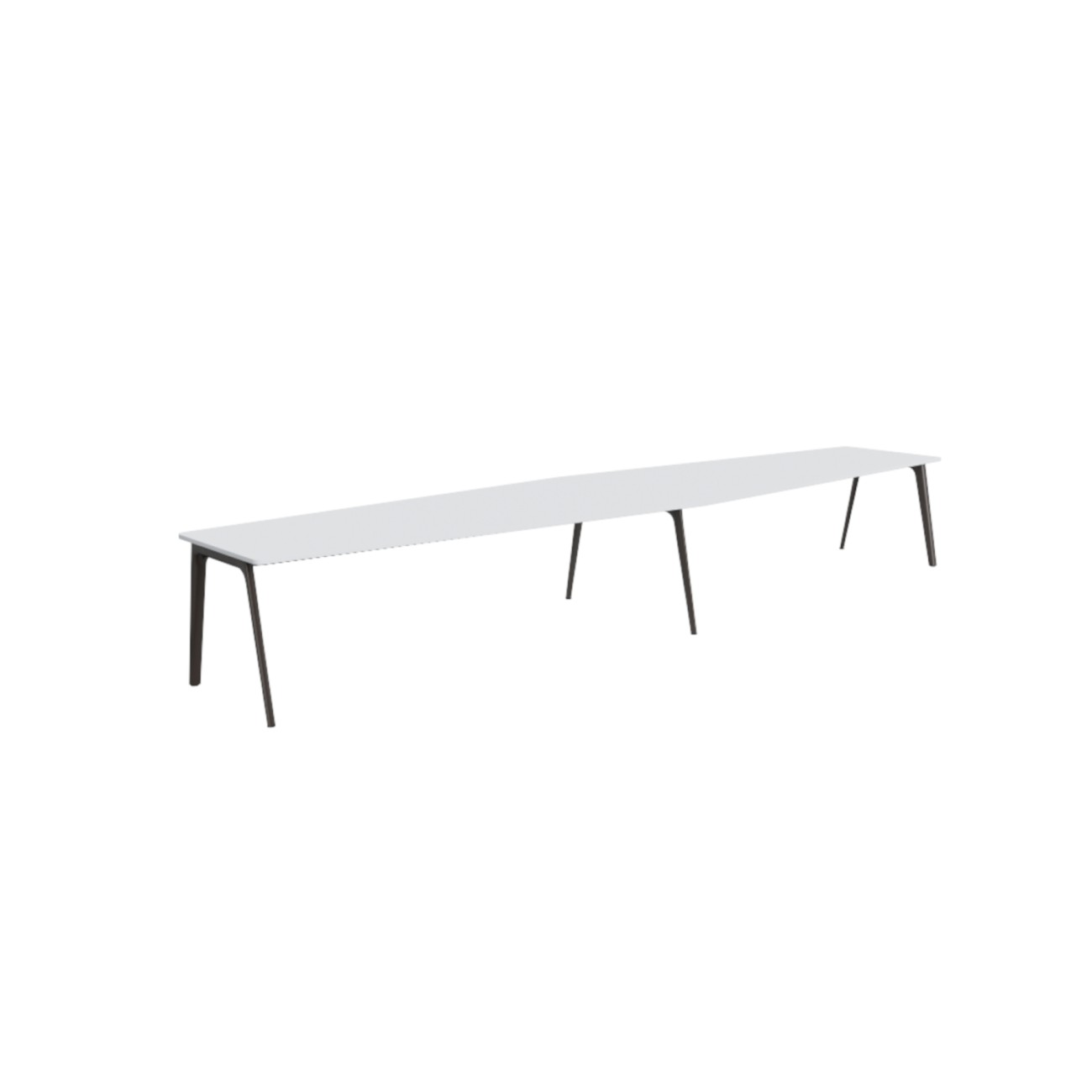 Pluralis Double Tapered Office Desk Fritz Hansen