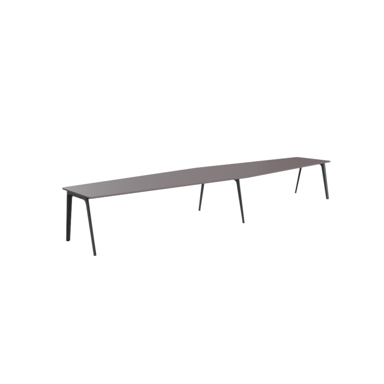 Pluralis Double Tapered Office Desk Fritz Hansen