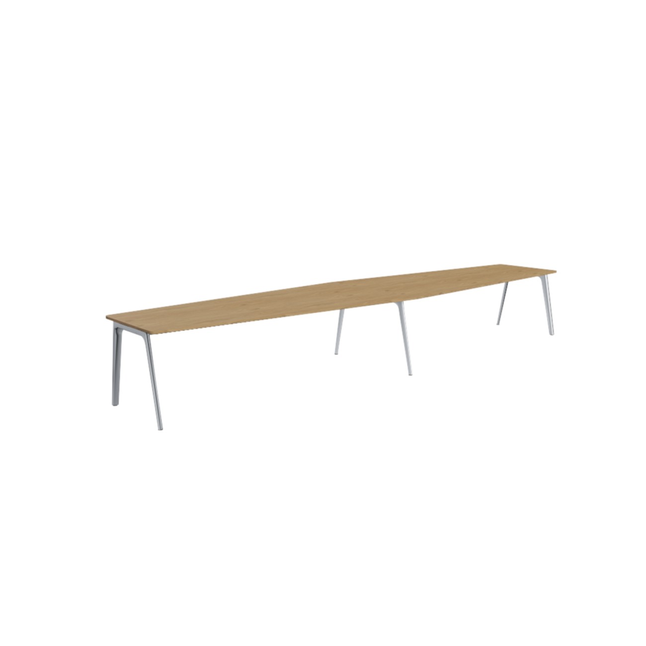 Pluralis Double Tapered Office Desk Fritz Hansen