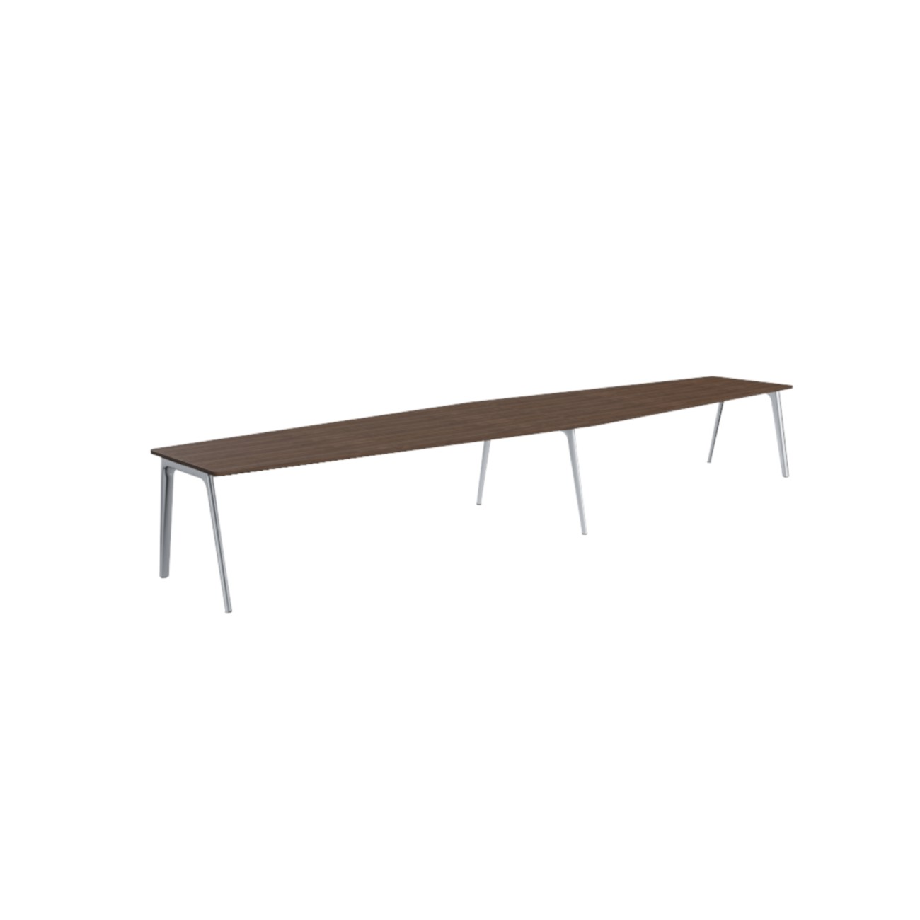 Pluralis Double Tapered Office Desk Fritz Hansen