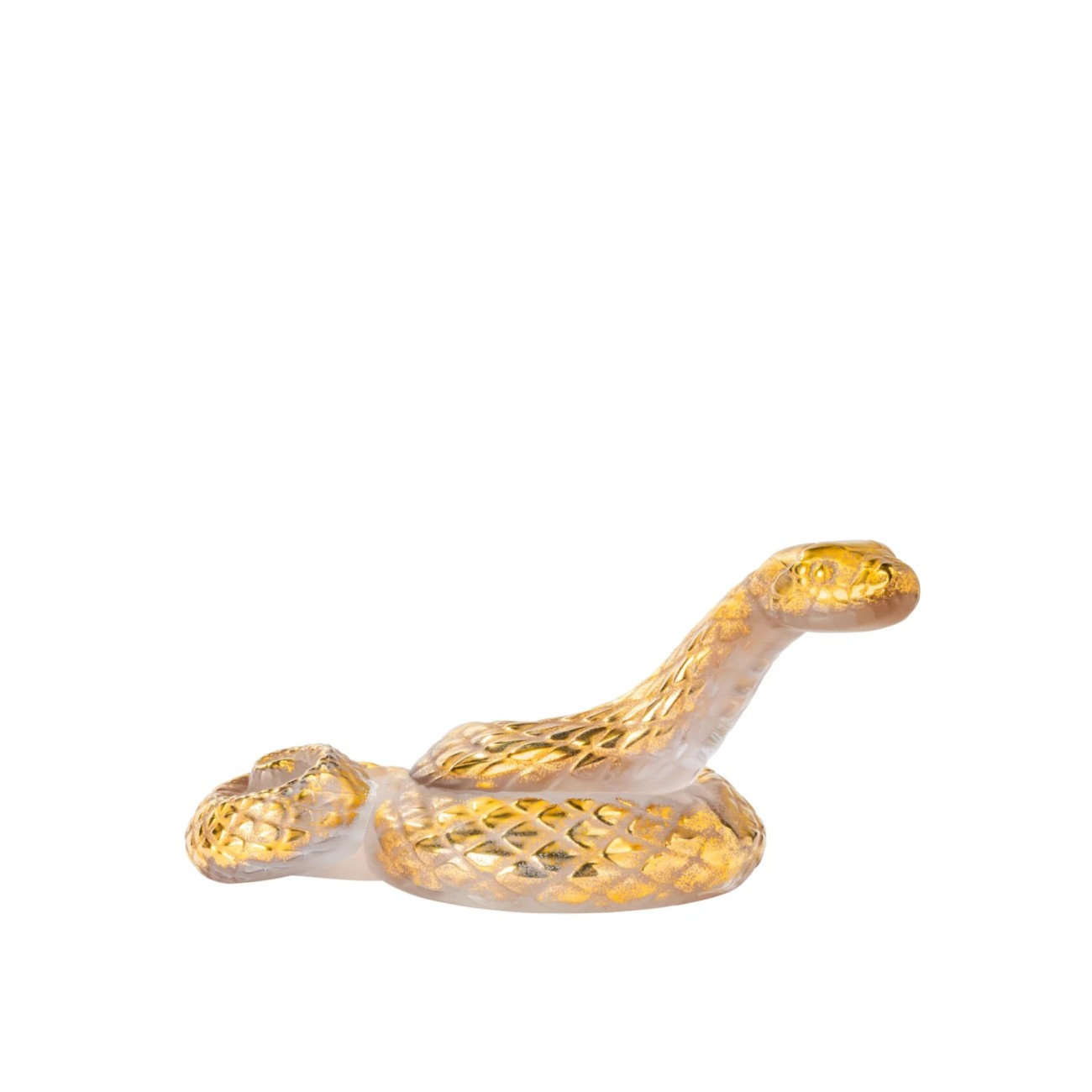 Snake Head Up Sculpture Lalique