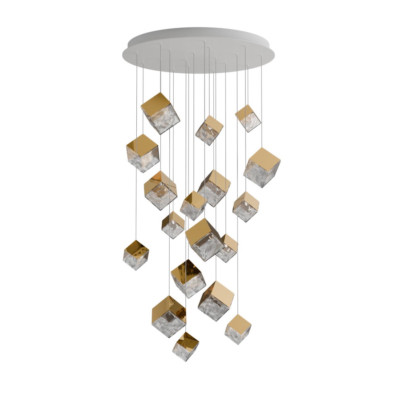 Pyrite Pendant Lamp 18 Bomma