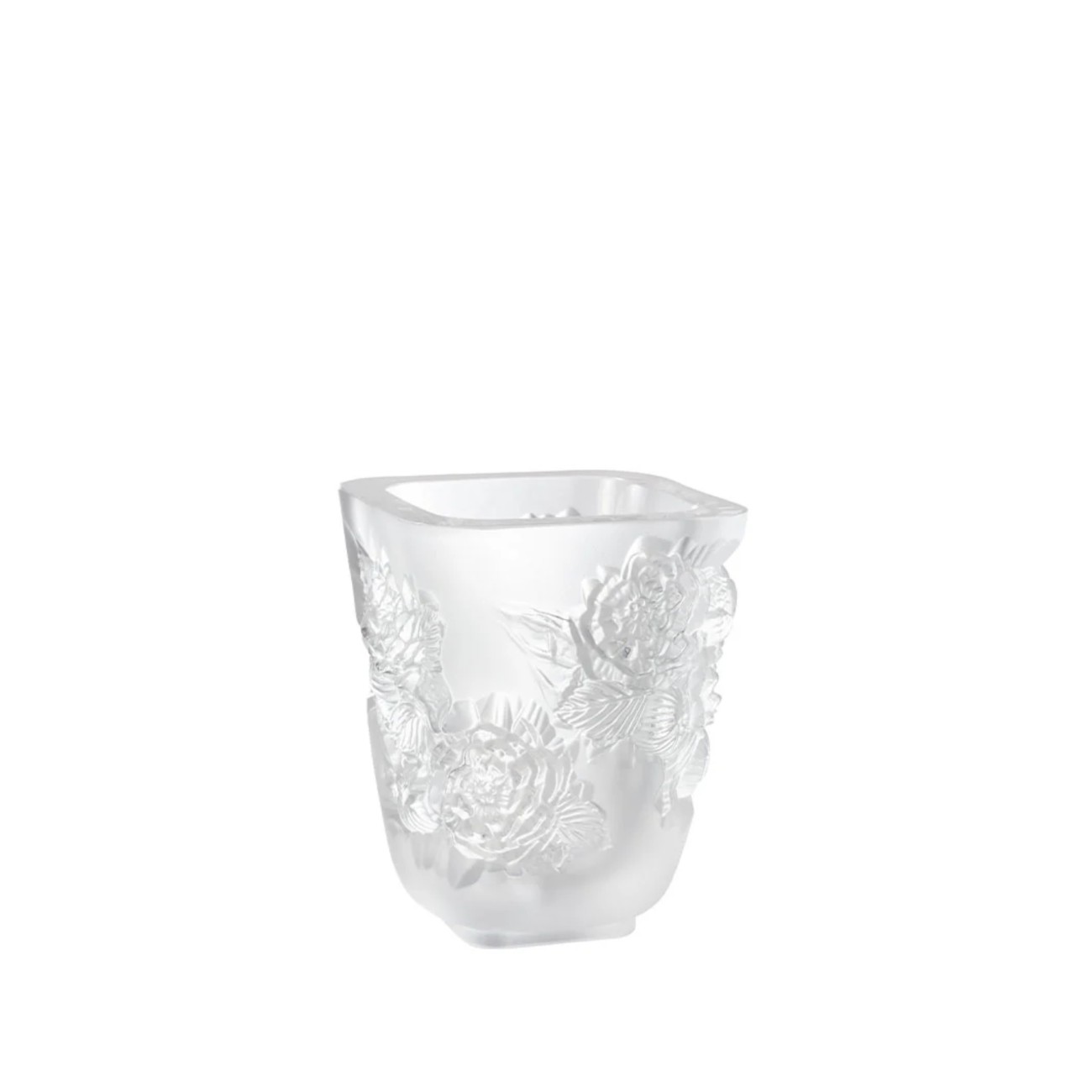 Pivoines Small Vase Lalique