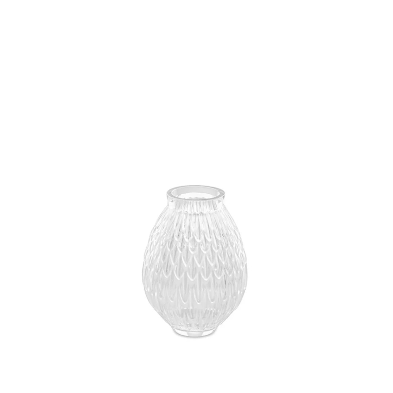 Plumes Small Vase Lalique