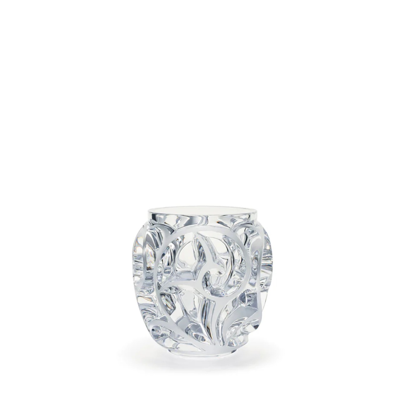 Tourbillons Small Vase Lalique