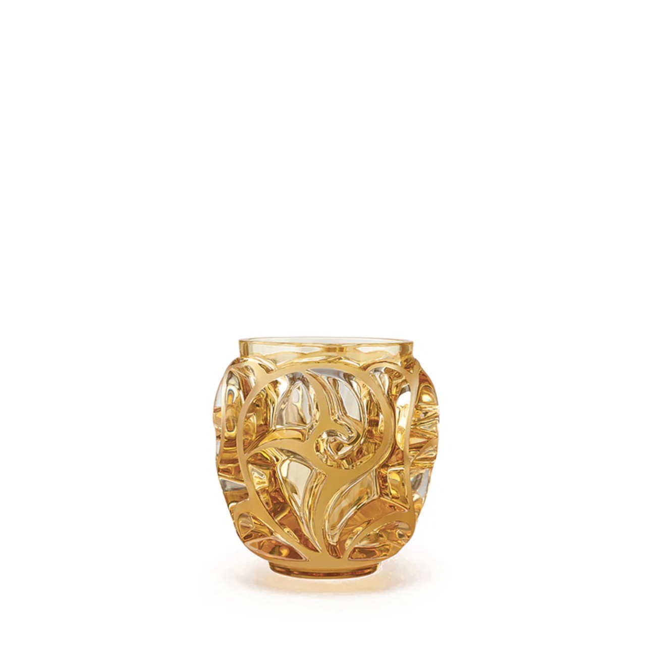 Tourbillons Small Vase Lalique