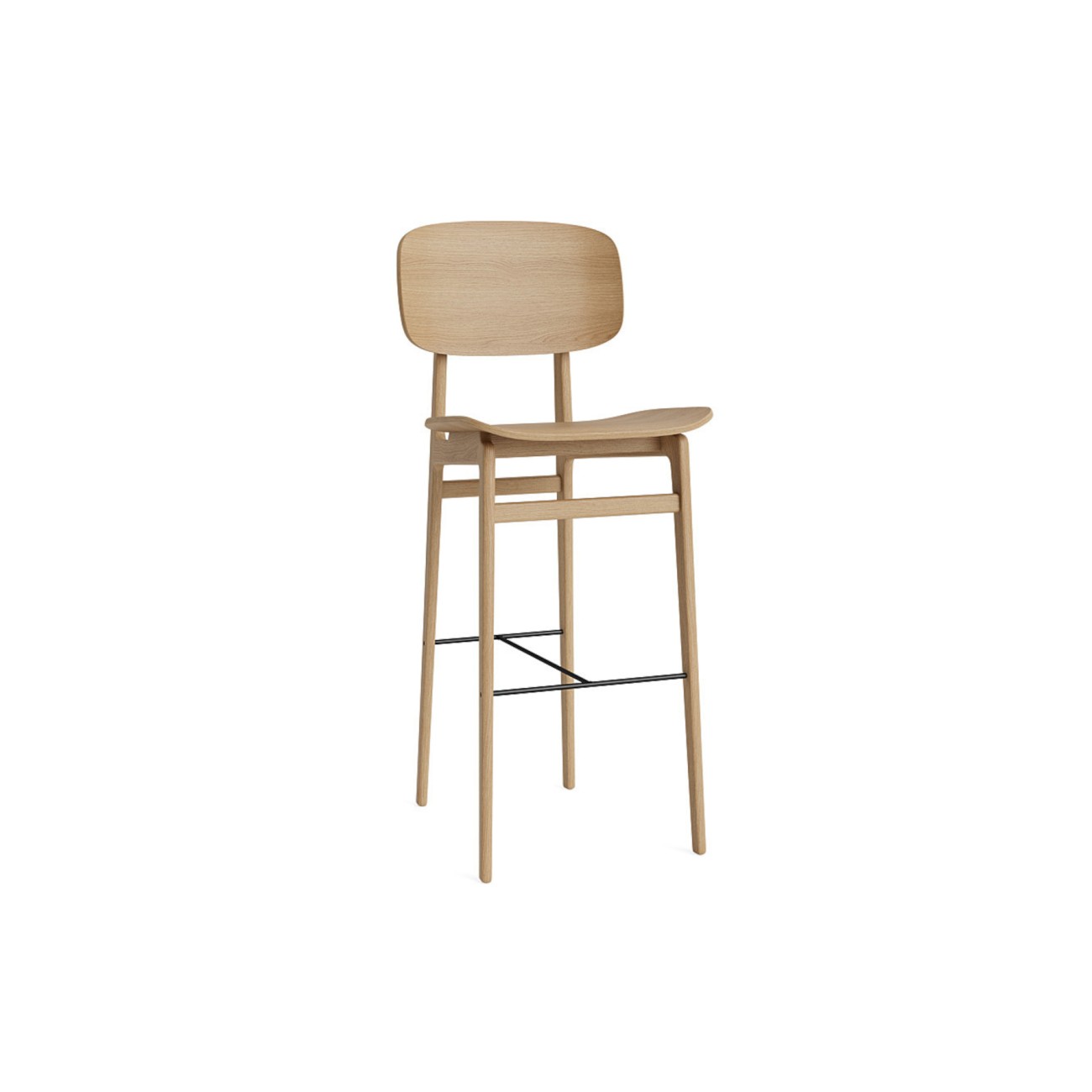 NY11 Bar Stool with Backrest NORR11