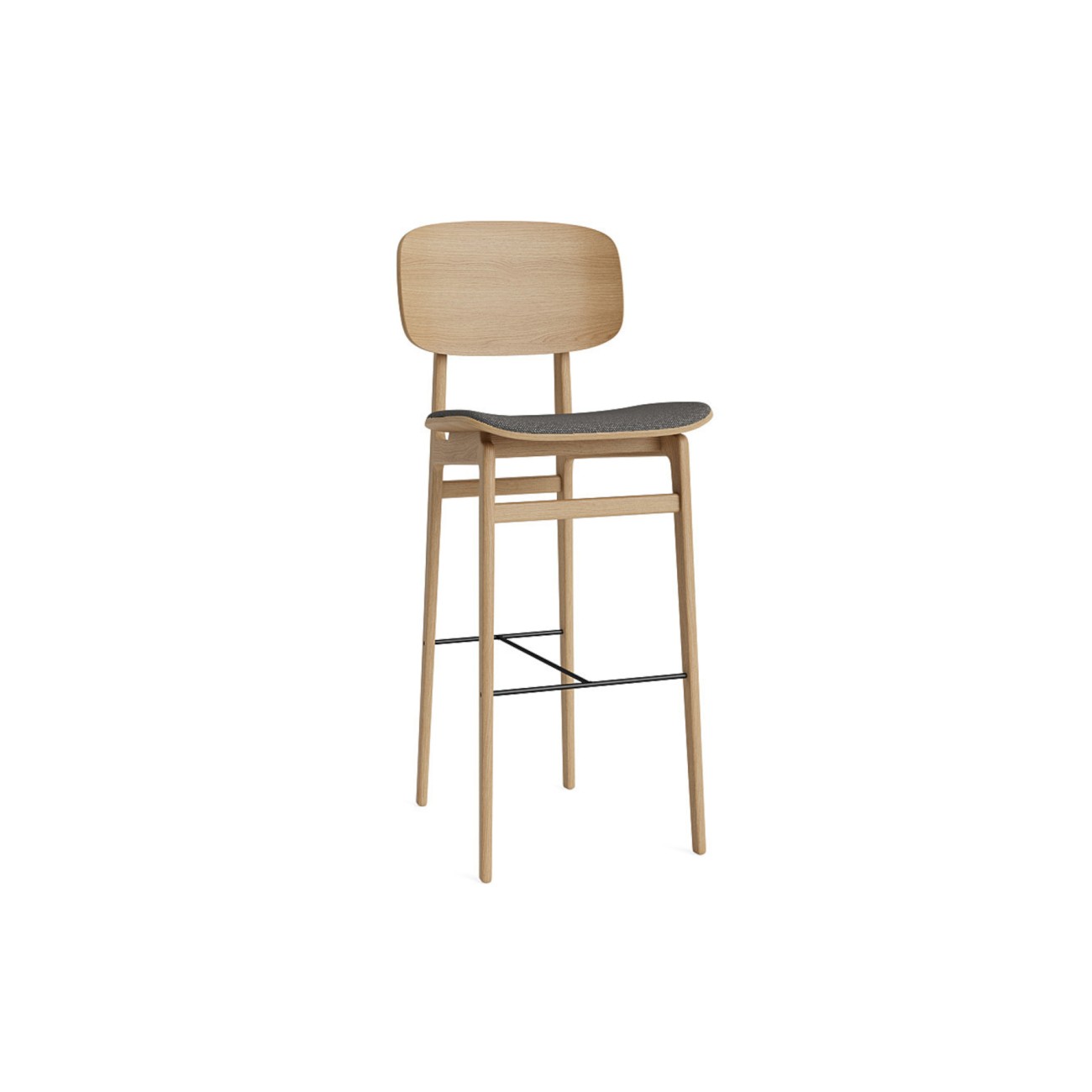 NY11 Bar Stool with Backrest NORR11