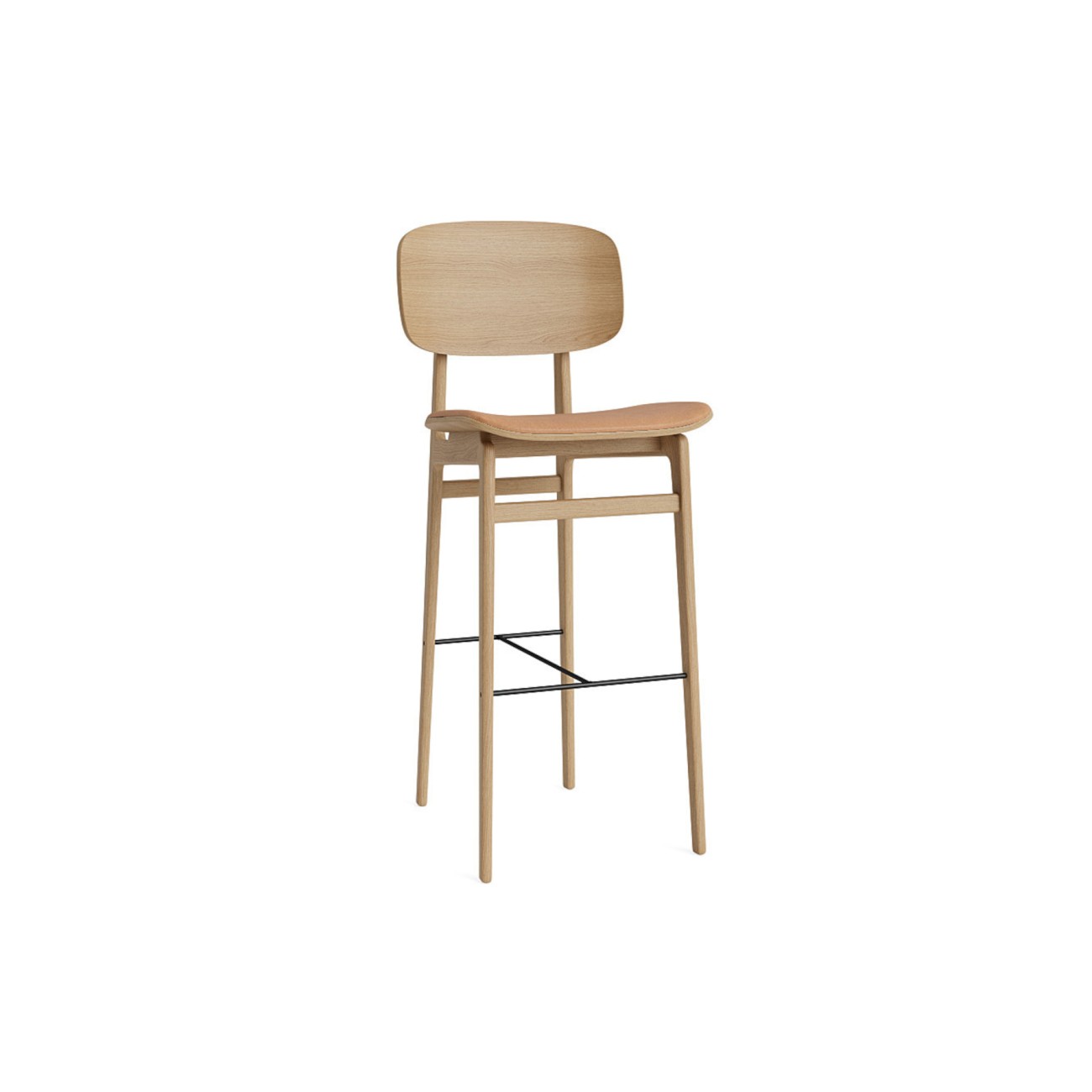 NY11 Bar Stool with Backrest NORR11