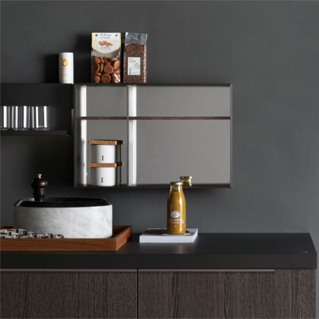 Momento Containers Wall Unit Molteni&C