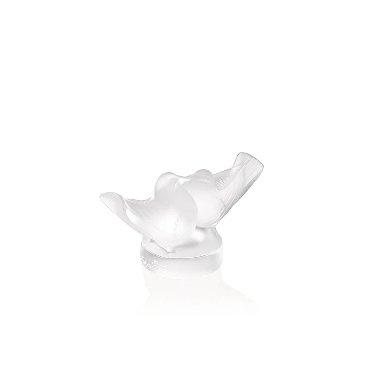 2 Lovebirds Sculpture Lalique