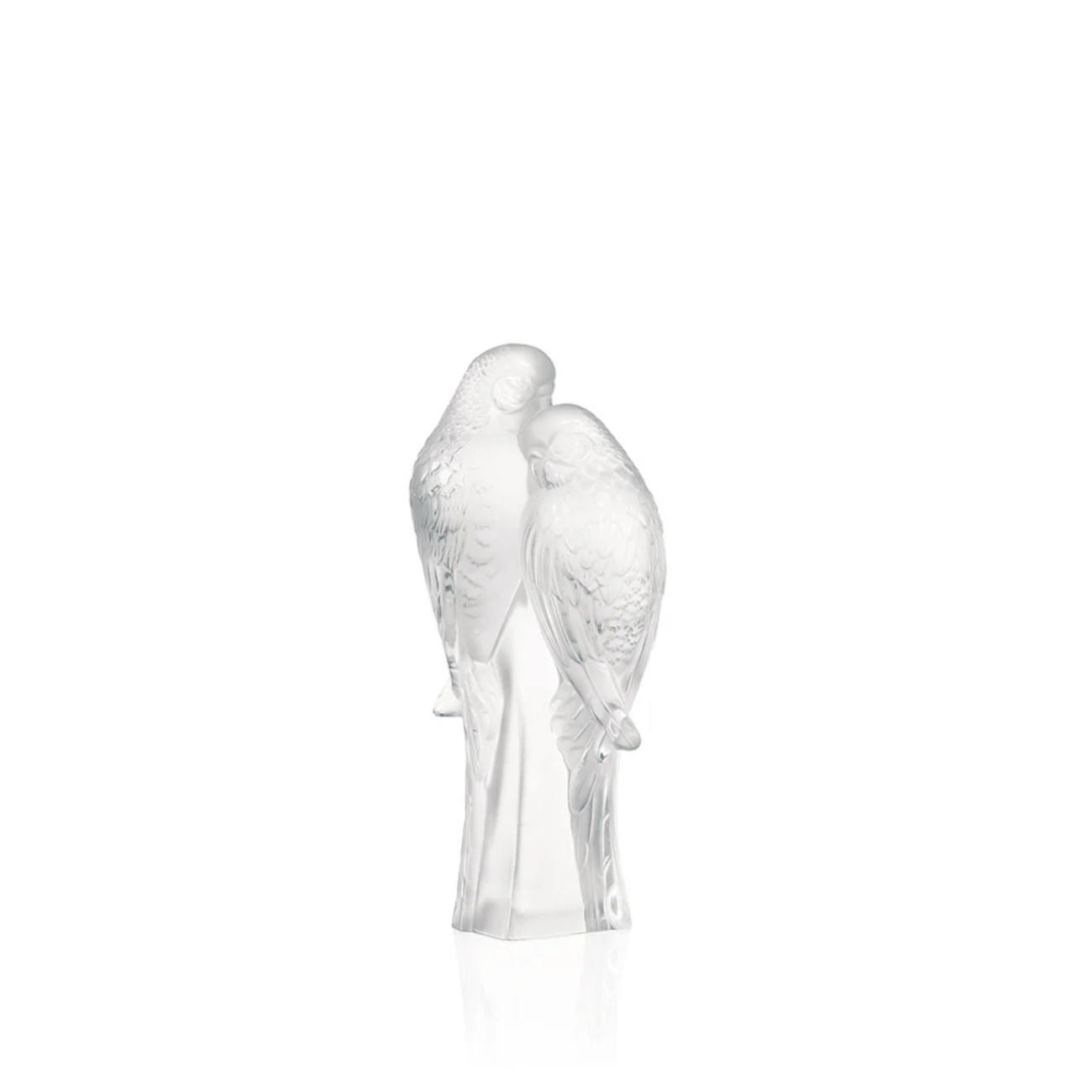 2 Parakeets Sculpture Lalique