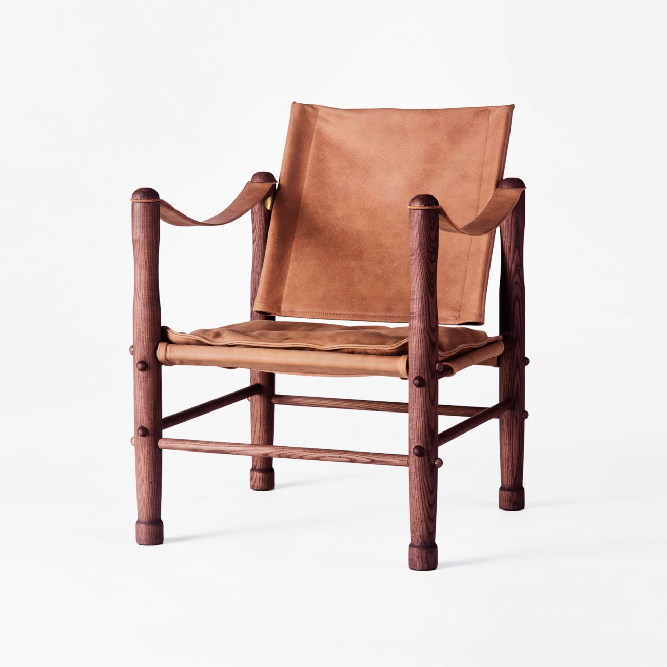 Safari Chair Cognac Dusty Deco