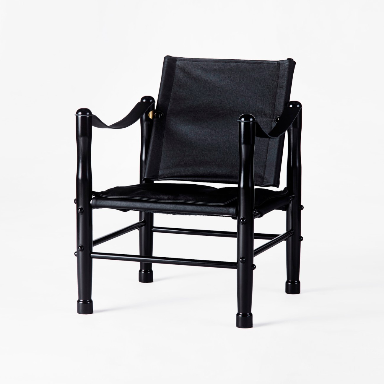 Safari Chair Black Dusty Deco